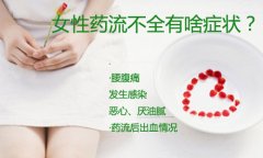 药流不全的症状都有哪些呢？